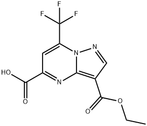 3-(エトキシカルボニル)-7-(トリフルオロメチル)ピラゾロ[1,5-A]ピリミジン-5-カルボン酸 price.