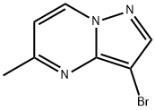 3-bromo-5-methylpyrazolo[1,5-a]pyrimidine Struktur