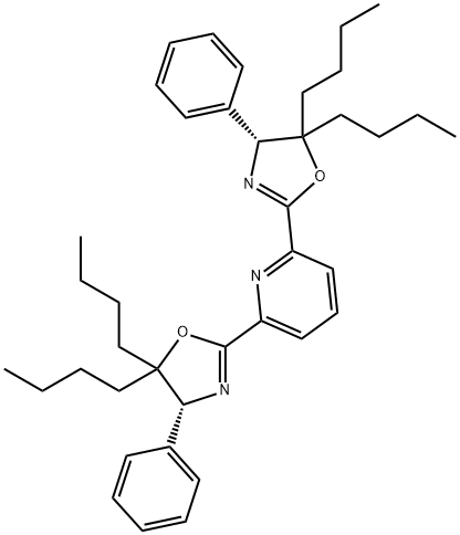 1264833-05-7 2,6-双[(4R)-5,5-二丁基-4,5-二氢-4-苯基-2-恶唑基]吡啶
