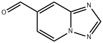 [1,2,4]triazolo[1,5-a]pyridine-7-carbaldehyde Struktur