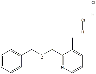 N-benzyl-1-(3-methyl-2-pyridinyl)methanamine dihydrochloride,1269198-98-2,结构式