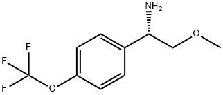 (1S)-2-METHOXY-1-[4-(TRIFLUOROMETHOXY)PHENYL]ETHYLAMINE,1269929-44-3,结构式