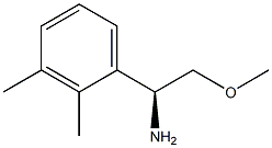 (1S)-1-(2,3-DIMETHYLPHENYL)-2-METHOXYETHYLAMINE Struktur