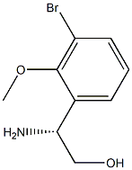 (2R)-2-AMINO-2-(3-BROMO-2-METHOXYPHENYL)ETHAN-1-OL Structure