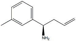 (1R)-1-(3-METHYLPHENYL)BUT-3-EN-1-AMINE Structure