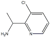 1-(3-chloropyridin-2-yl)ethan-1-amine Struktur