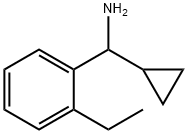 CYCLOPROPYL(2-ETHYLPHENYL)METHANAMINE Structure