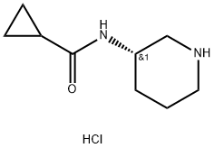 (S)-N-(Piperidin-3-yl)cyclopropanecarboxamide hydrochloride