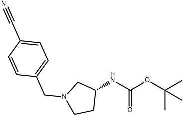 (R)-tert-Butyl 1-(4-cyanobenzyl)pyrrolidin-3-ylcarbamate|1286207-47-3