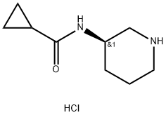(R)-N-(Piperidin-3-yl)cyclopropanecarboxamide hydrochloride|1286208-14-7