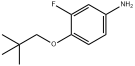 3-Fluoro-4-(neopentyloxy)aniline Structure