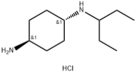 (1R*,4R*)-N1-(Pentan-3-yl)cyclohexane-1,4-diamine dihydrochloride