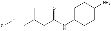 N-[(1R*,4R*)-4-Aminocyclohexyl]-3-methylbutanamide hydrochloride|1286265-52-8