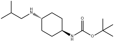 tert-Butyl (1R*,4R*)-4-(isobutylamino)cyclohexylcarbamate