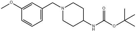 tert-Butyl 1-(3-methoxybenzyl)piperidin--4-ylcarbamate|1286274-23-4