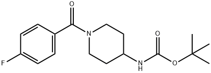 tert-Butyl 1-(4-fluorobenzoyl)piperidin-4-ylcarbamate