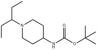 tert-Butyl 1-(pentan-3-yl)piperidin-4-ylcarbamate|1286274-61-0