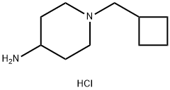 1-(Cyclobutylmethyl)piperidin-4-amine dihydrochloride Structure