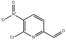 6-Chloro-5-nitro-pyridine-2-carbaldehyde 结构式