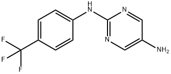 N2-[4-(Trifluoromethyl)phenyl]pyrimidine-2,5-diamine Structure