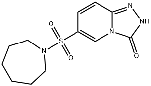 6-(azepan-1-ylsulfonyl)-2H-[1,2,4]triazolo[4,3-a]pyridin-3-one Struktur