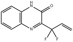 2-氯-3-(1,1-二氟烯丙基)喹喔啉,1294512-27-8,结构式