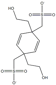 1,4-苯叉基二(乙烷-2,1-叉基) 二甲磺酸负离子,130800-02-1,结构式