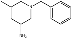 1-Benzyl-5-methylpiperidin-3-amine,1315367-65-7,结构式