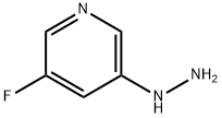 3-氟-5-肼基吡啶,1318760-55-2,结构式