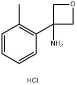 3-o-Tolyloxetan-3-amine hydrochloride|1322200-82-7