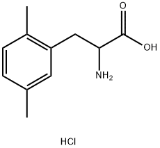 2,5-Dimethy-DL-Phenylalanine hydrochloride Struktur