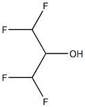1,1,3,3-四氟-2-丙醇,13237-90-6,结构式