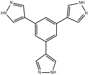 1,3,5-三(4-吡唑基)苯,1325728-09-3,结构式