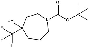 4-Hydroxy-4-Trifluoromethyl-Azepane-1-Carboxylic Acid Tert-Butyl Ester|1334495-40-7