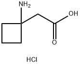 1-Aminocyclobutaneacetic acid HCl, 1335042-49-3, 结构式