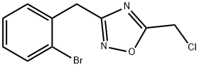 1339141-04-6 3-(2-bromobenzyl)-5-(chloromethyl)-1,2,4-oxadiazole