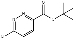tert-butyl 6-chloropyridazine-3-carboxylate Structure