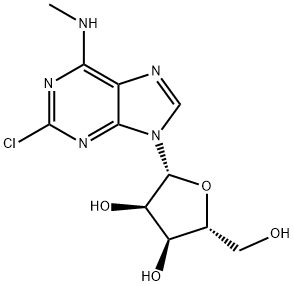 Adenosine, 2-chloro-N-methyl-