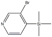 Pyridine, 3-bromo-4-(trimethylsilyl)- 化学構造式