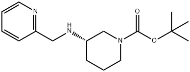 (S)-tert-Butyl 3-[(pyridin-2-ylmethyl)amino]piperidine-1-carboxylate|1349702-31-3