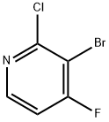 3-Bromo-2-chloro-4-fluoropyridine Structure