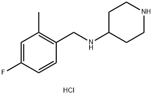 N-(4-Fluoro-2-methylbenzyl)piperidin-4-amine dihydrochloride price.