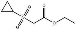 Ethyl 2-(Cyclopropylsulfonyl)acetate Structure