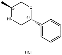 (2R,5S)-5-methyl-2-phenylmorpholine Struktur