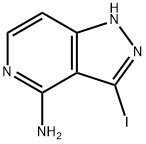 3-Iodo-1H-pyrazolo[4,3-c]pyridin-4-amine Struktur