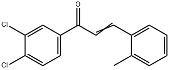 (2E)-1-(3,4-ジクロロフェニル)-3-(2-メチルフェニル)プロプ-2-エン-1-オン price.