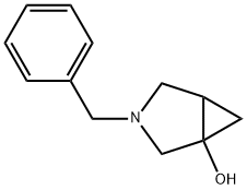 3-BENZYL-3-AZABICYCLO[3.1.0]HEXAN-1-OL 化学構造式