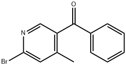 (6-Bromo-4-methyl-pyridin-3-yl)-phenyl-methanone,1355205-53-6,结构式