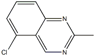 5-Chloro-2-methylquinazoline Structure