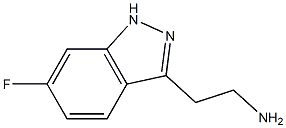 2-(6-Fluoro-1H-indazol-3-yl)ethanamine Struktur